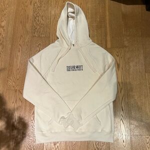 Taylor Swift The Eras Il Tour Beige Hoodie - Large